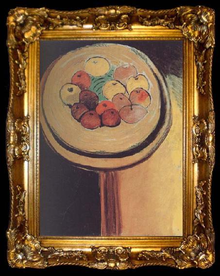framed  Henri Matisse Apples (mk35), ta009-2